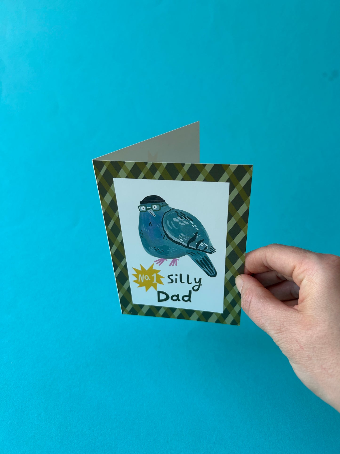 Silly Dad / Pigeon Greeting Card