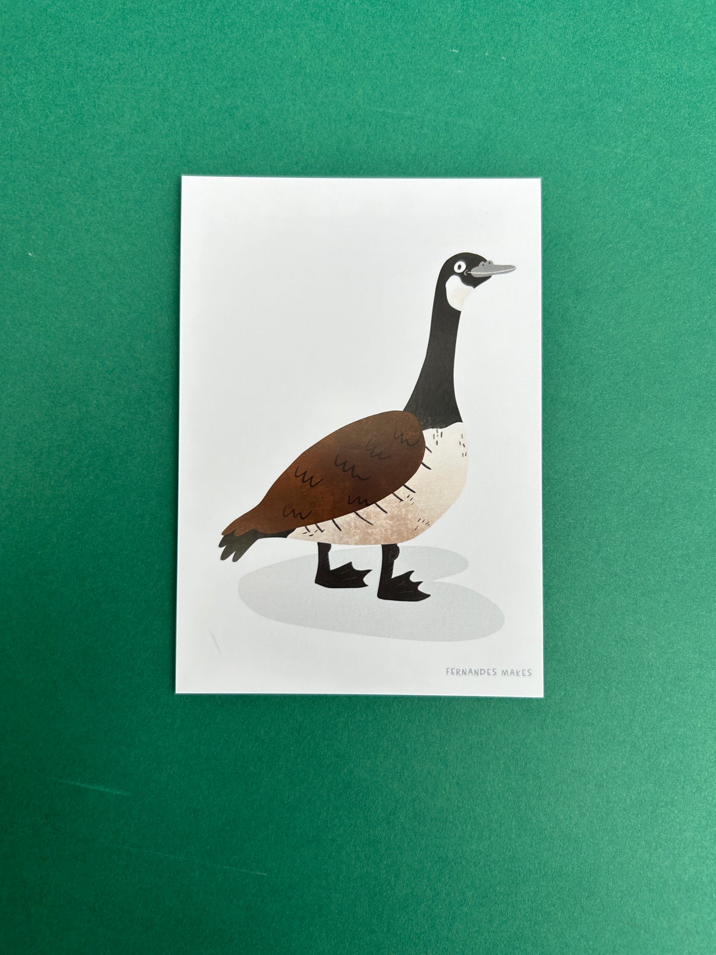 Proud Happy Goose Postcard