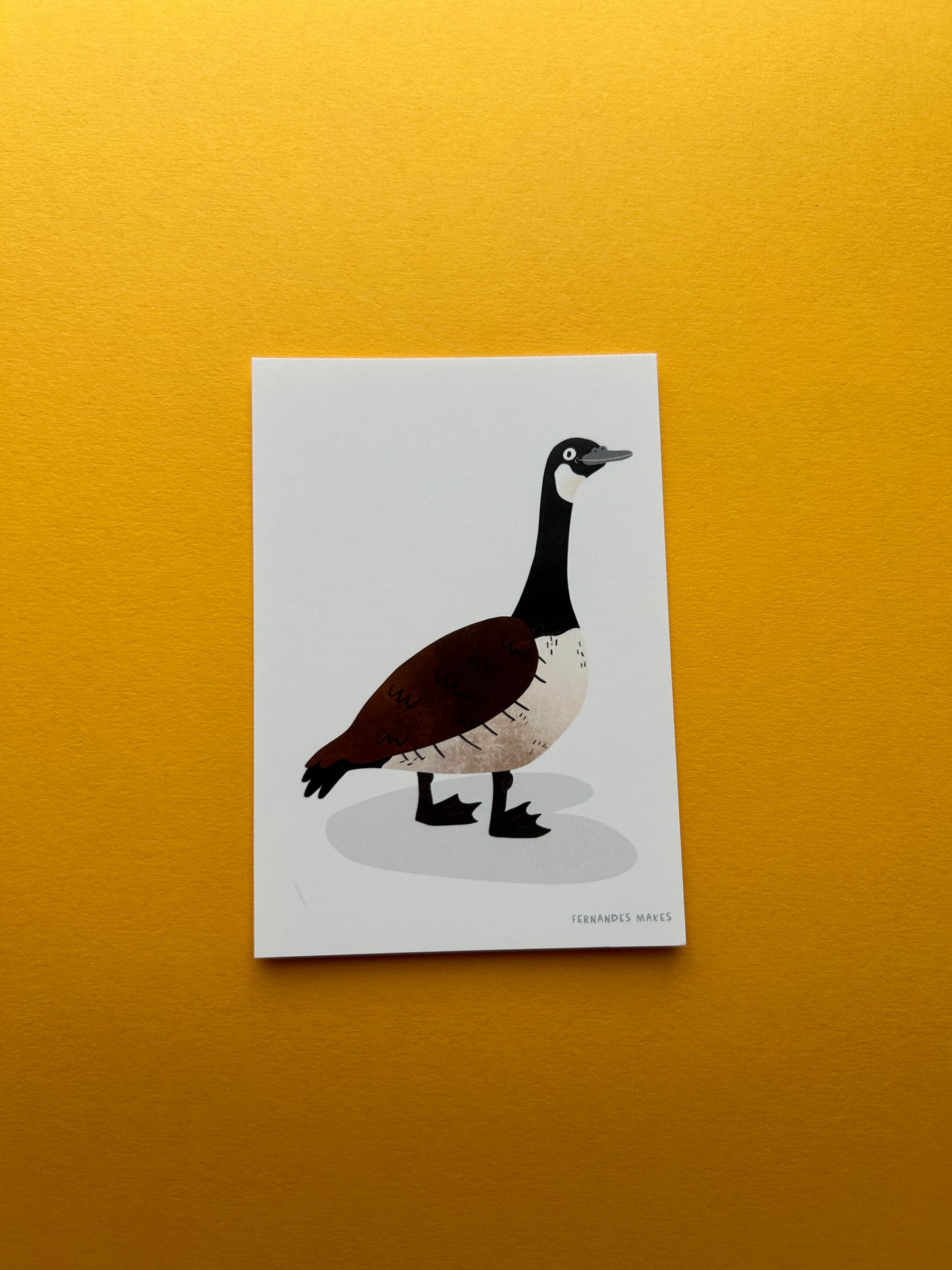 Proud Happy Goose Postcard