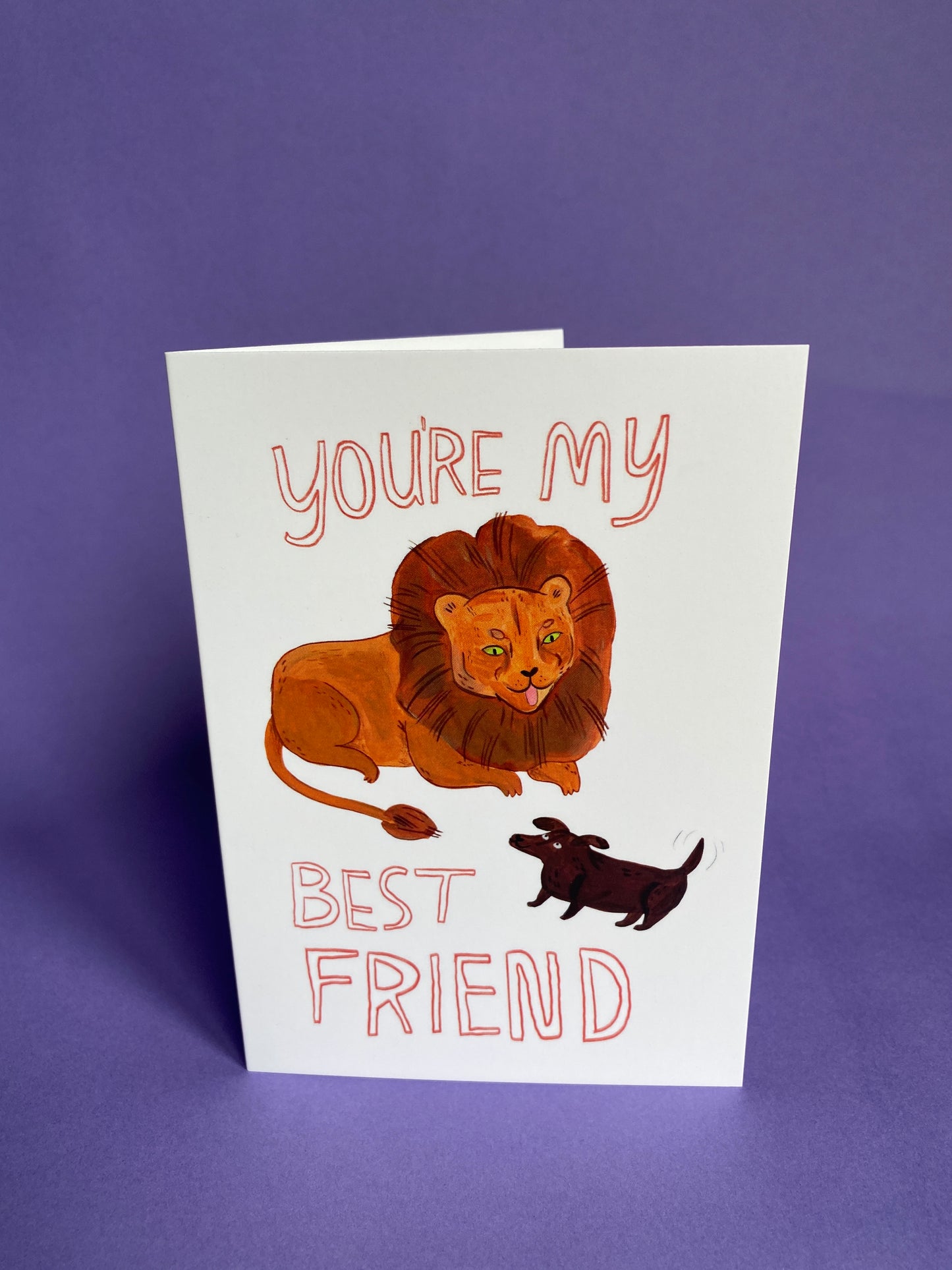 You're My Best Friend Greeting Card