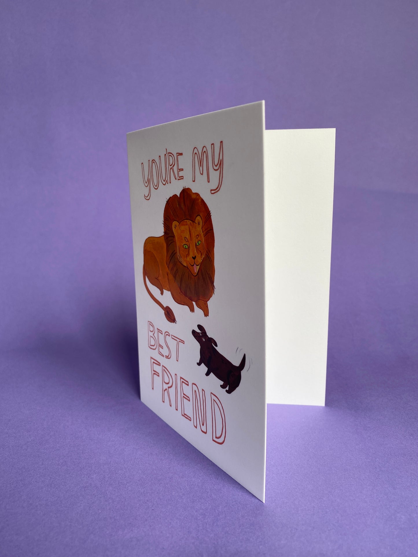 You're My Best Friend Greeting Card