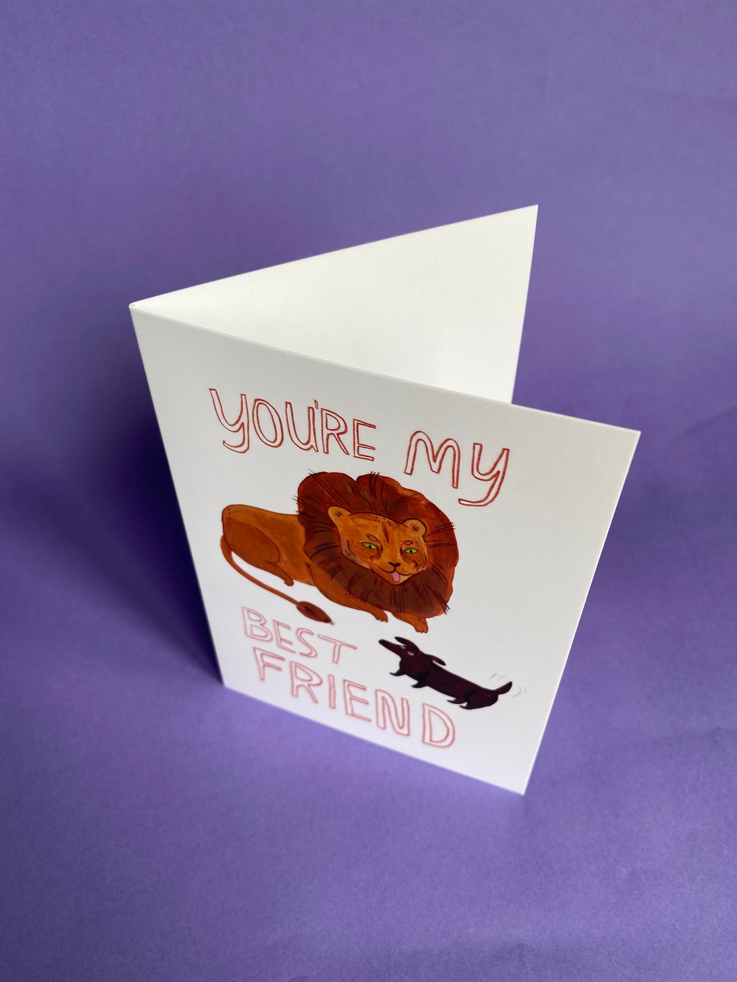 You're My Best Friend Greeting Card