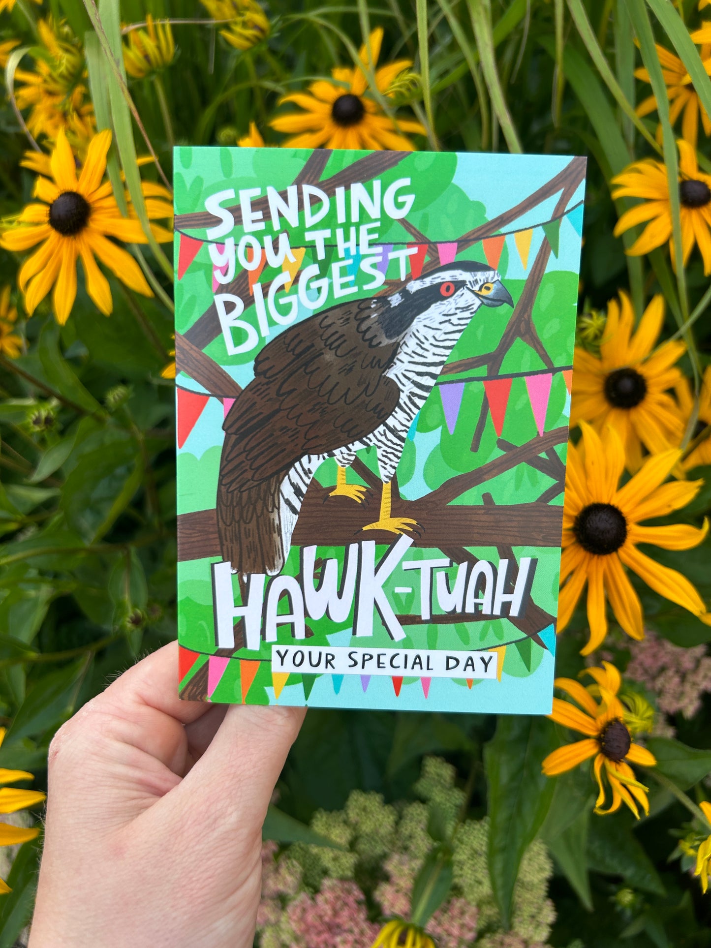Hawk Tuah Greeting Card