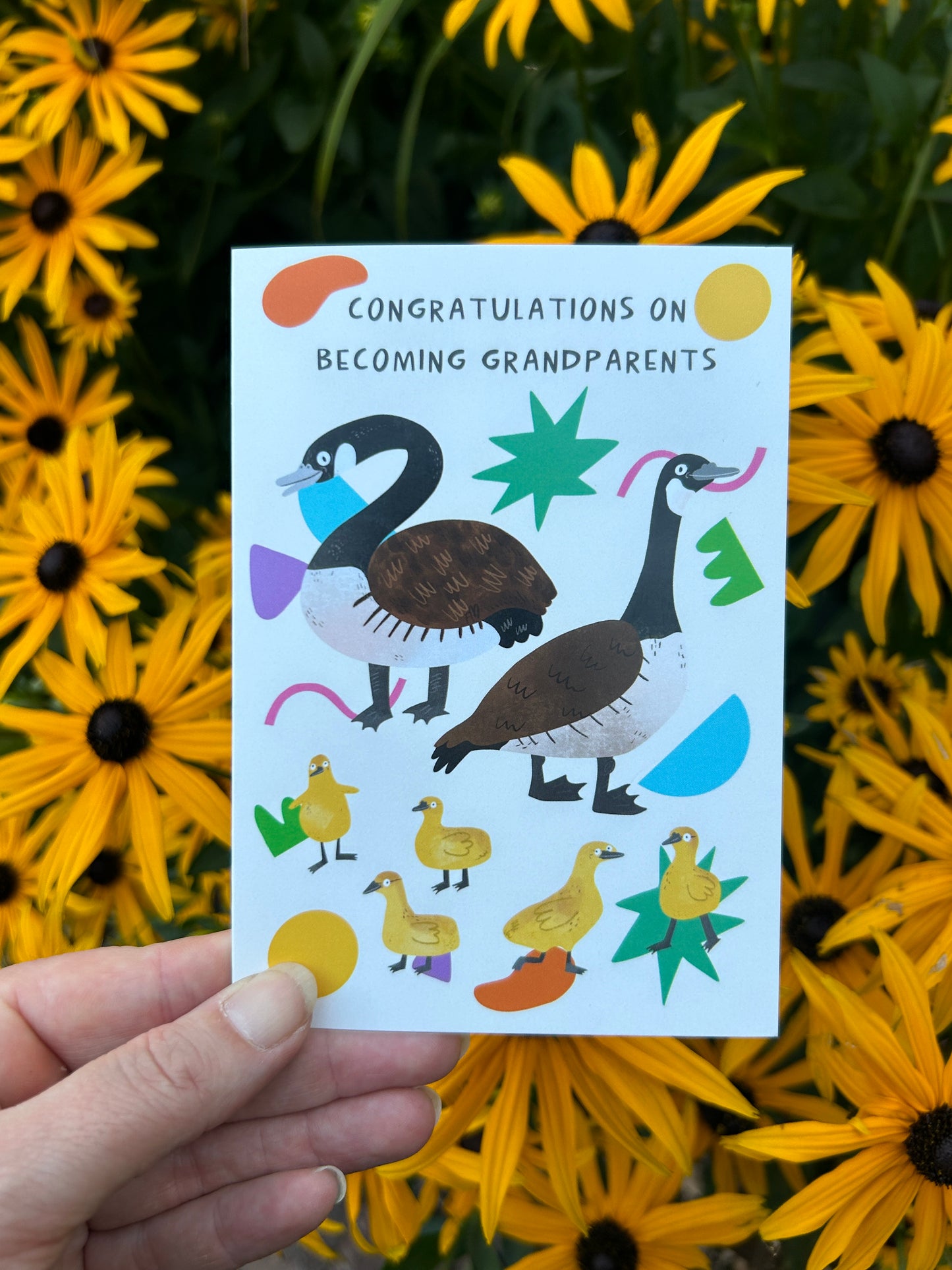 Congratulations on Becoming Grandparents Greeting Card