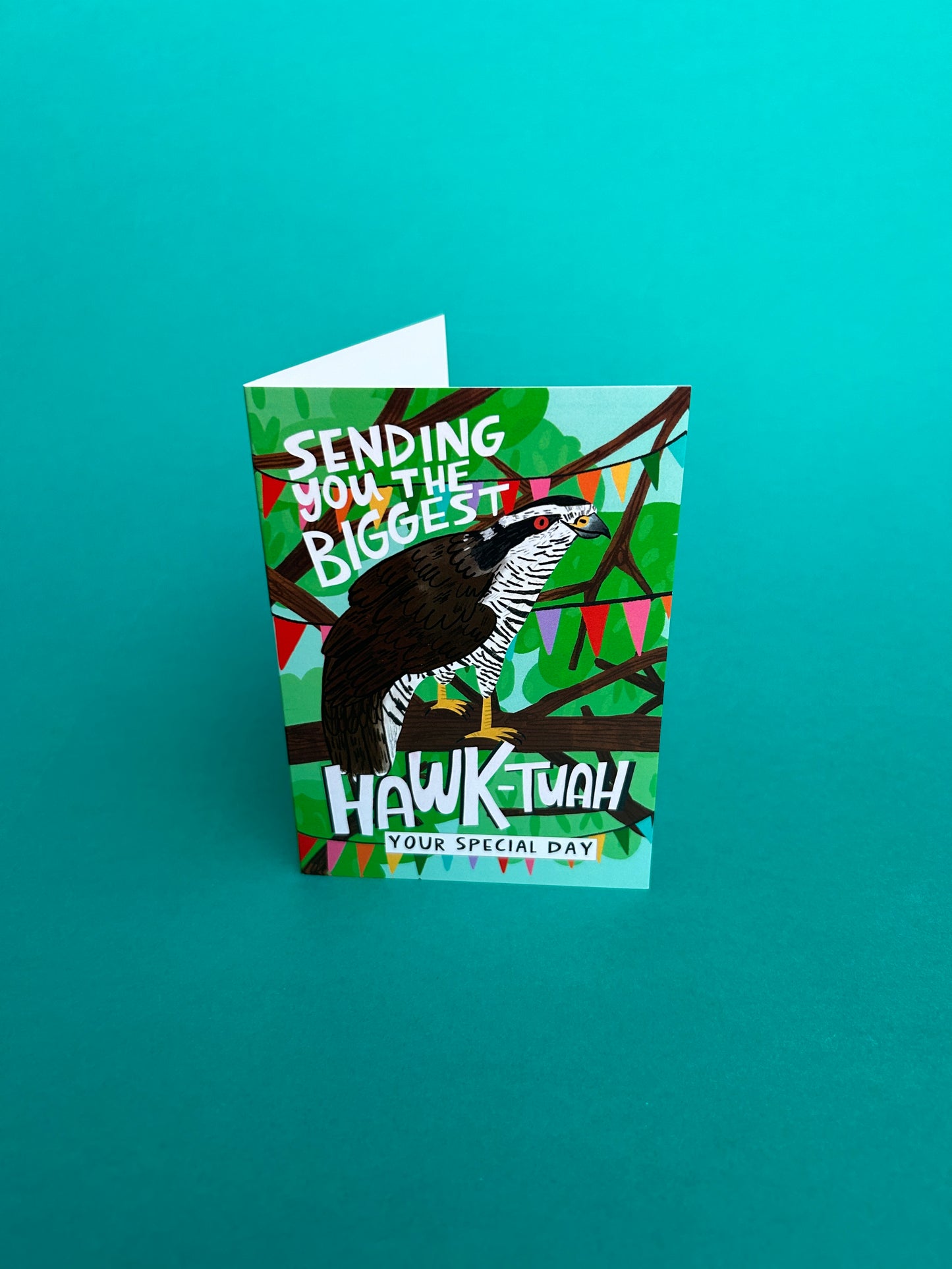 Hawk Tuah Greeting Card