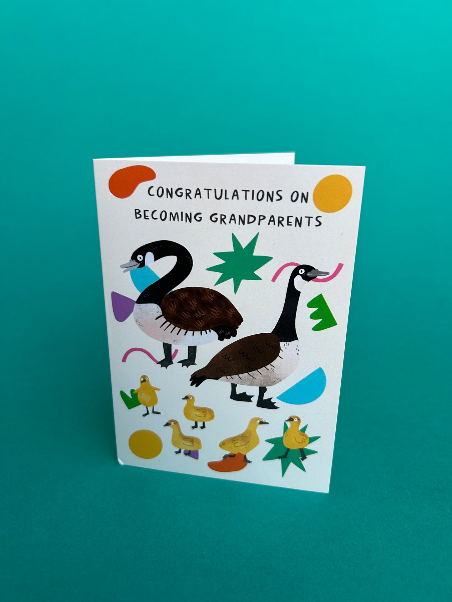 Congratulations on Becoming Grandparents Greeting Card