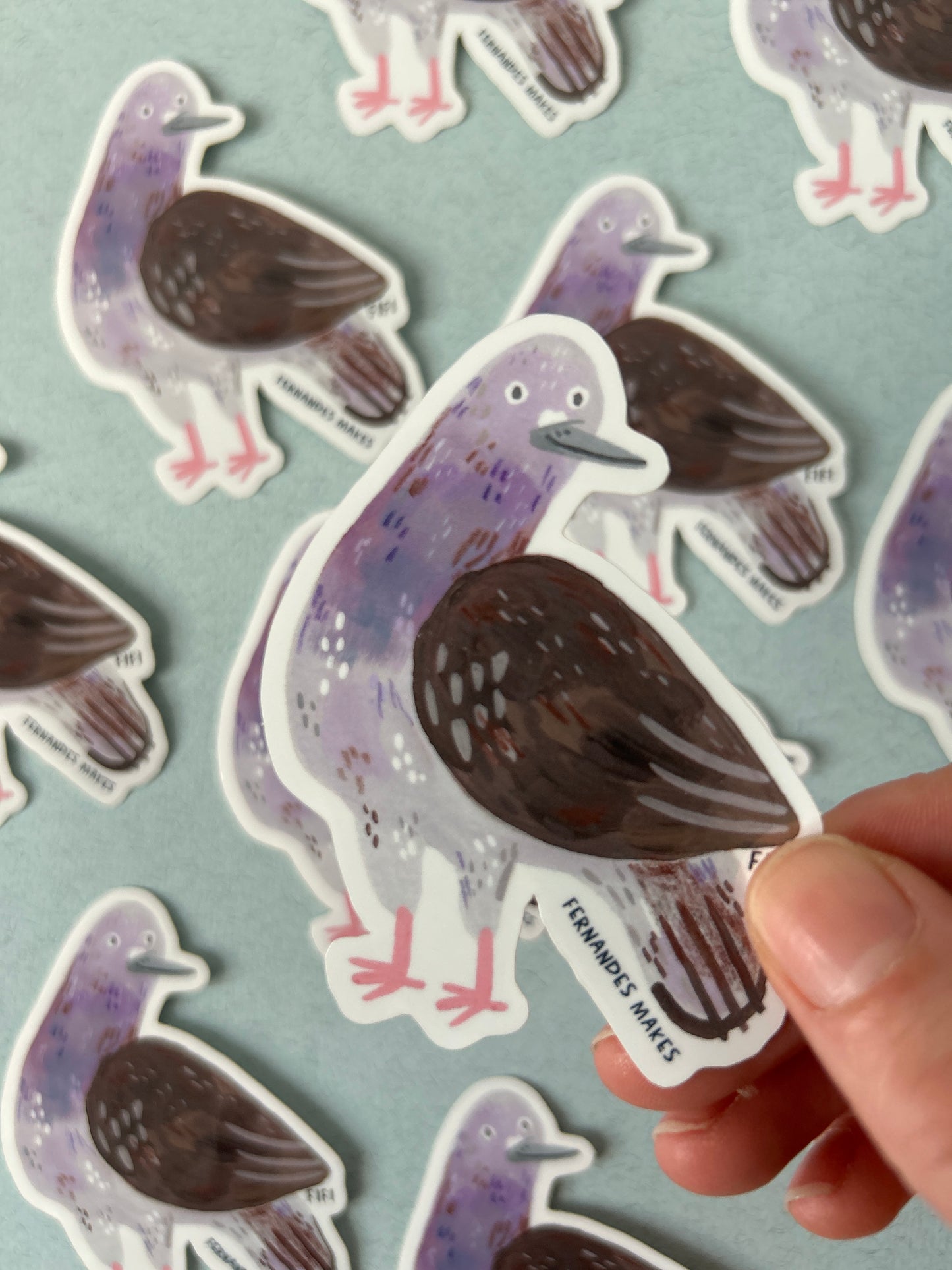 Pigeon Vinyl Stickers (Vol. 3 / 17 New Pigeons)
