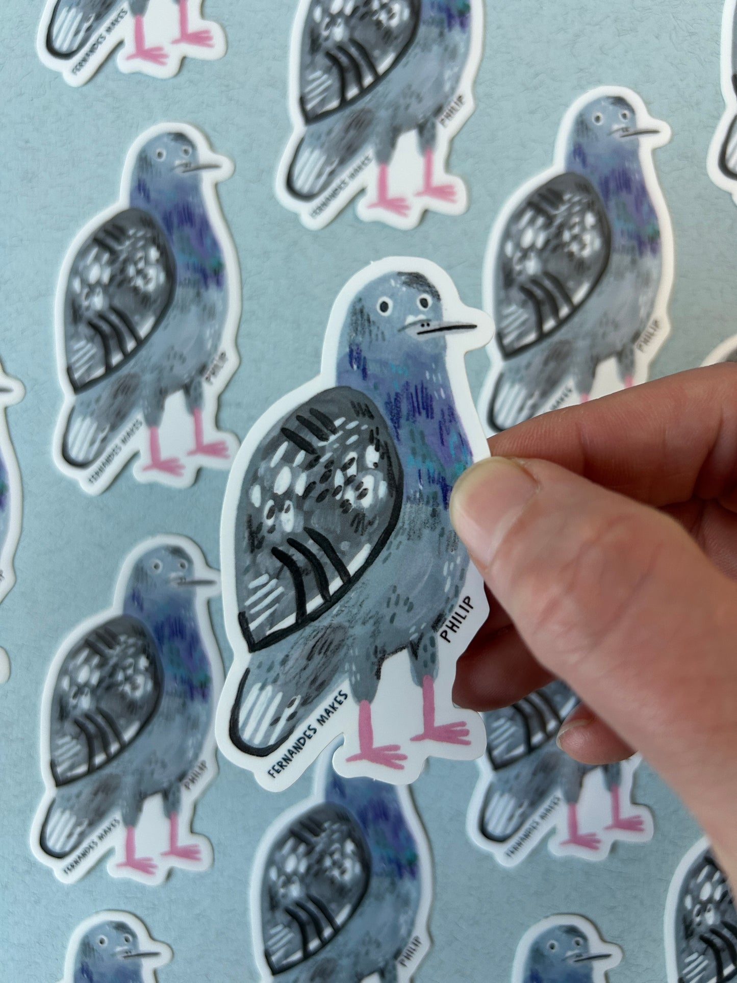 Pigeon Vinyl Stickers (Vol. 3 / 17 New Pigeons)