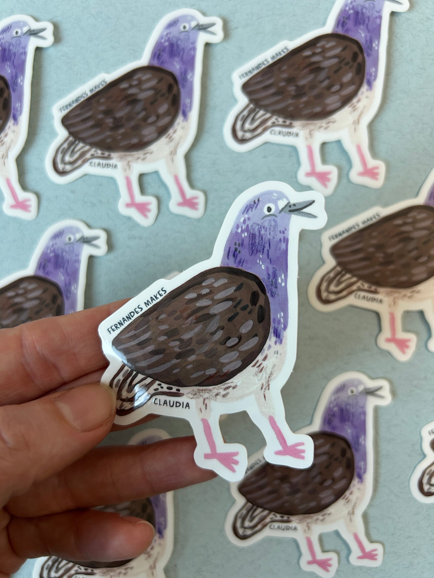 Pigeon Vinyl Stickers (Vol. 3 / 17 New Pigeons)