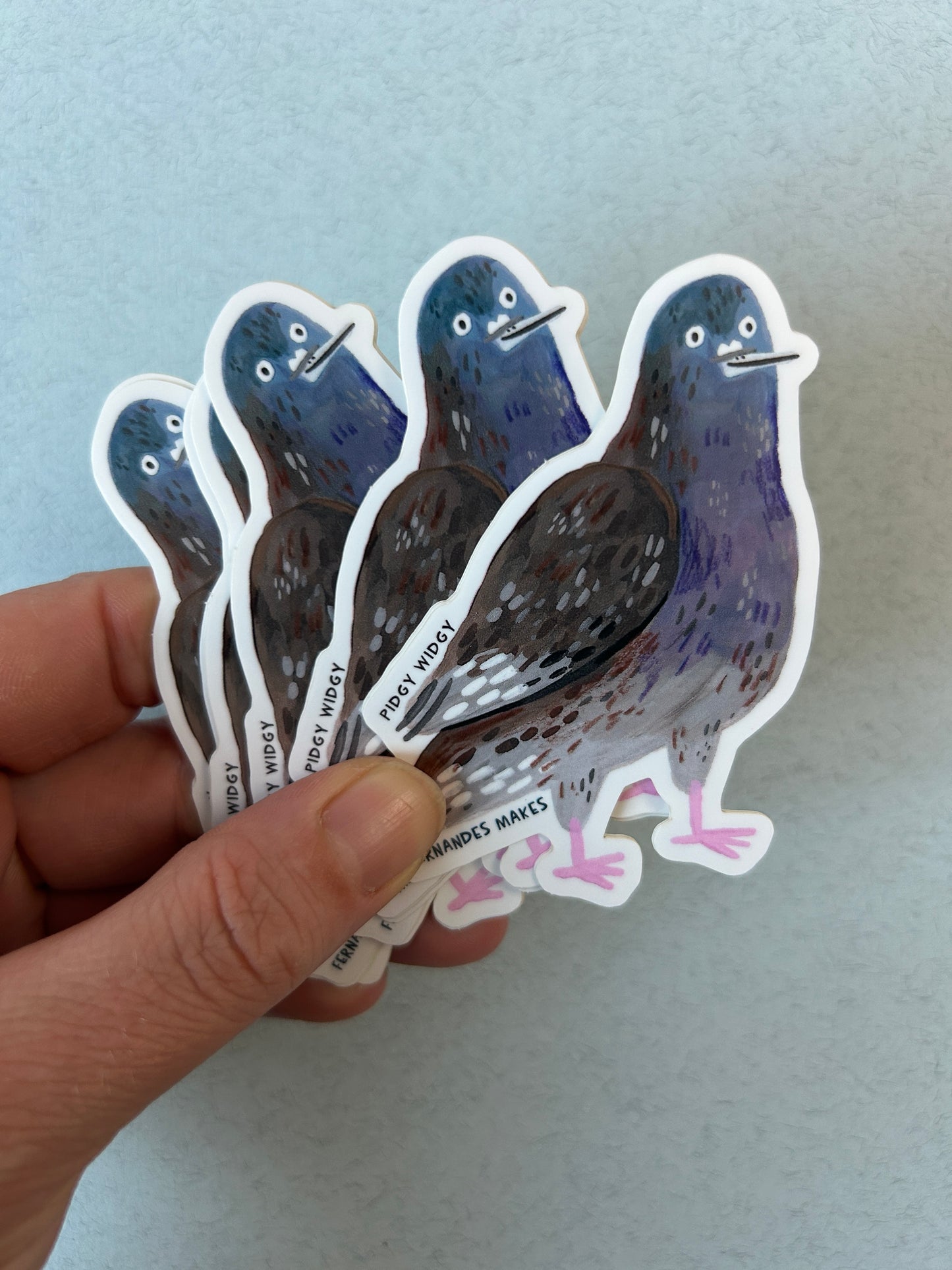 Pigeon Vinyl Stickers (Vol. 3 / 17 New Pigeons)