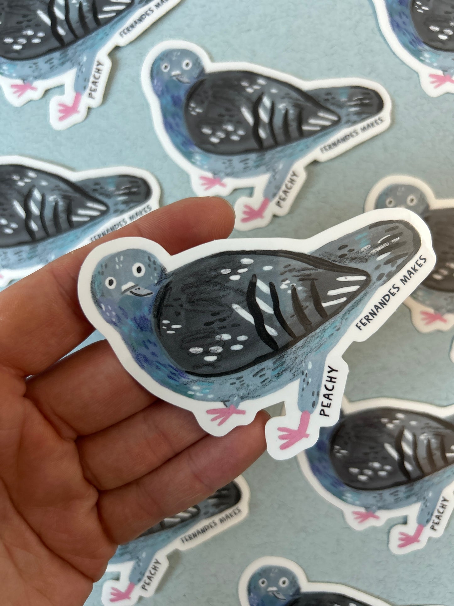 Pigeon Vinyl Stickers (Vol. 3 / 17 New Pigeons)