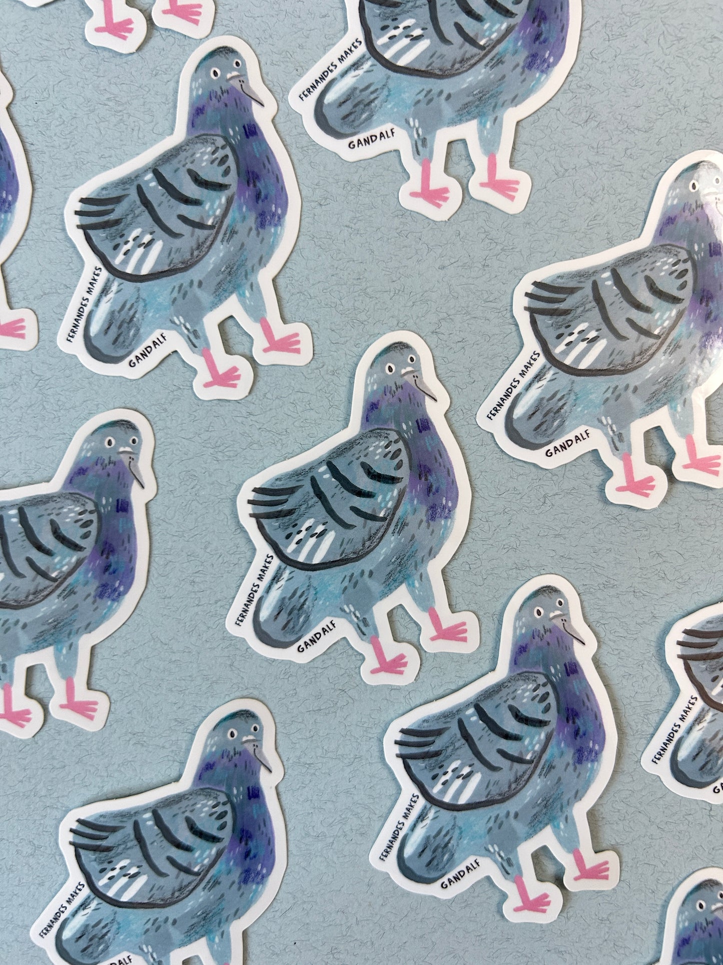 Pigeon Vinyl Stickers (Vol. 3 / 17 New Pigeons)