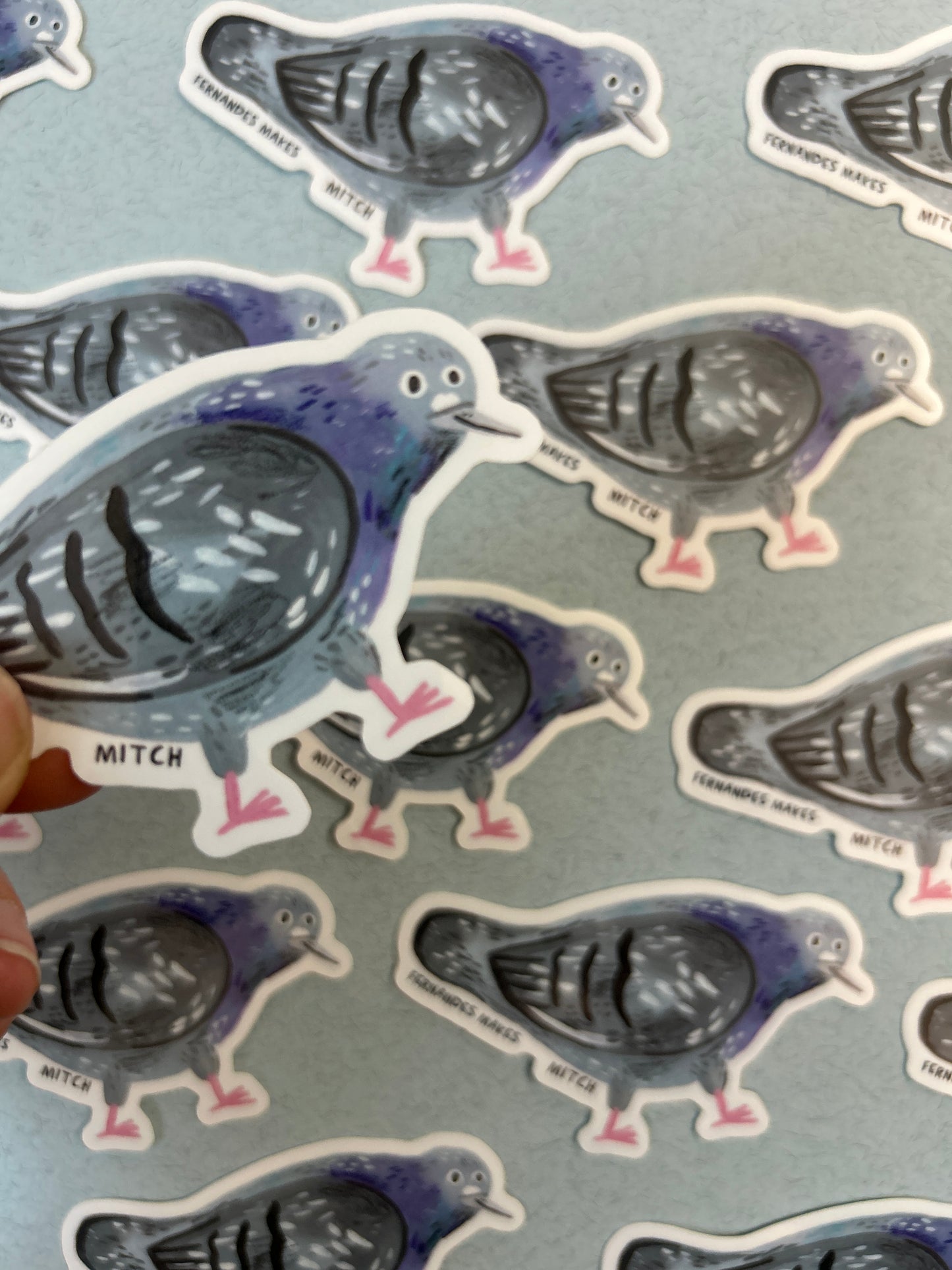 Pigeon Vinyl Stickers (Vol. 3 / 17 New Pigeons)