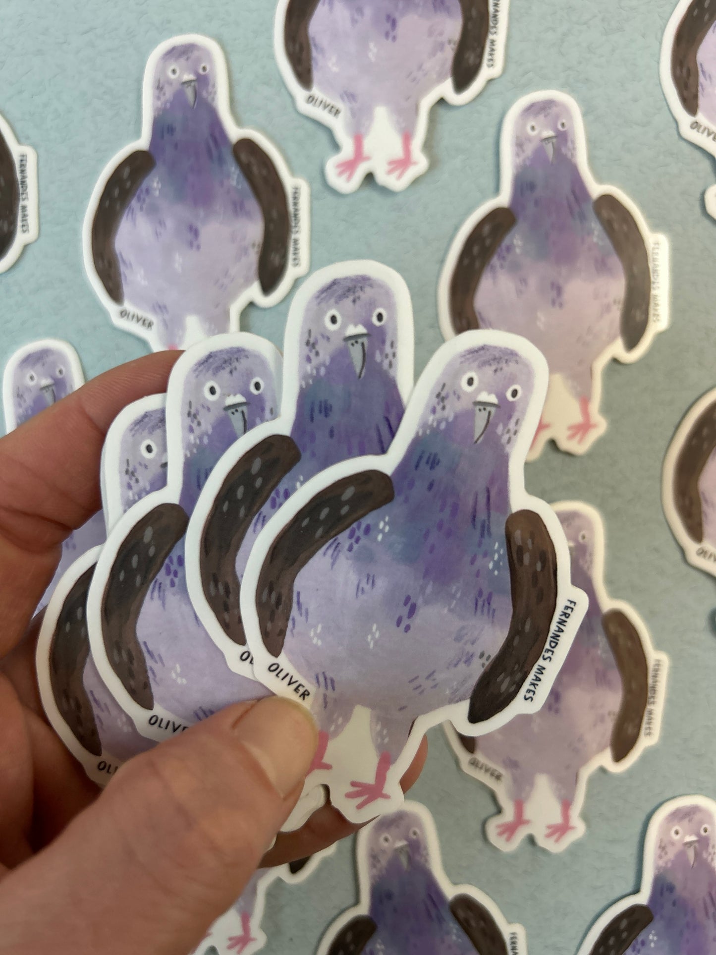 Pigeon Vinyl Stickers (Vol. 3 / 17 New Pigeons)