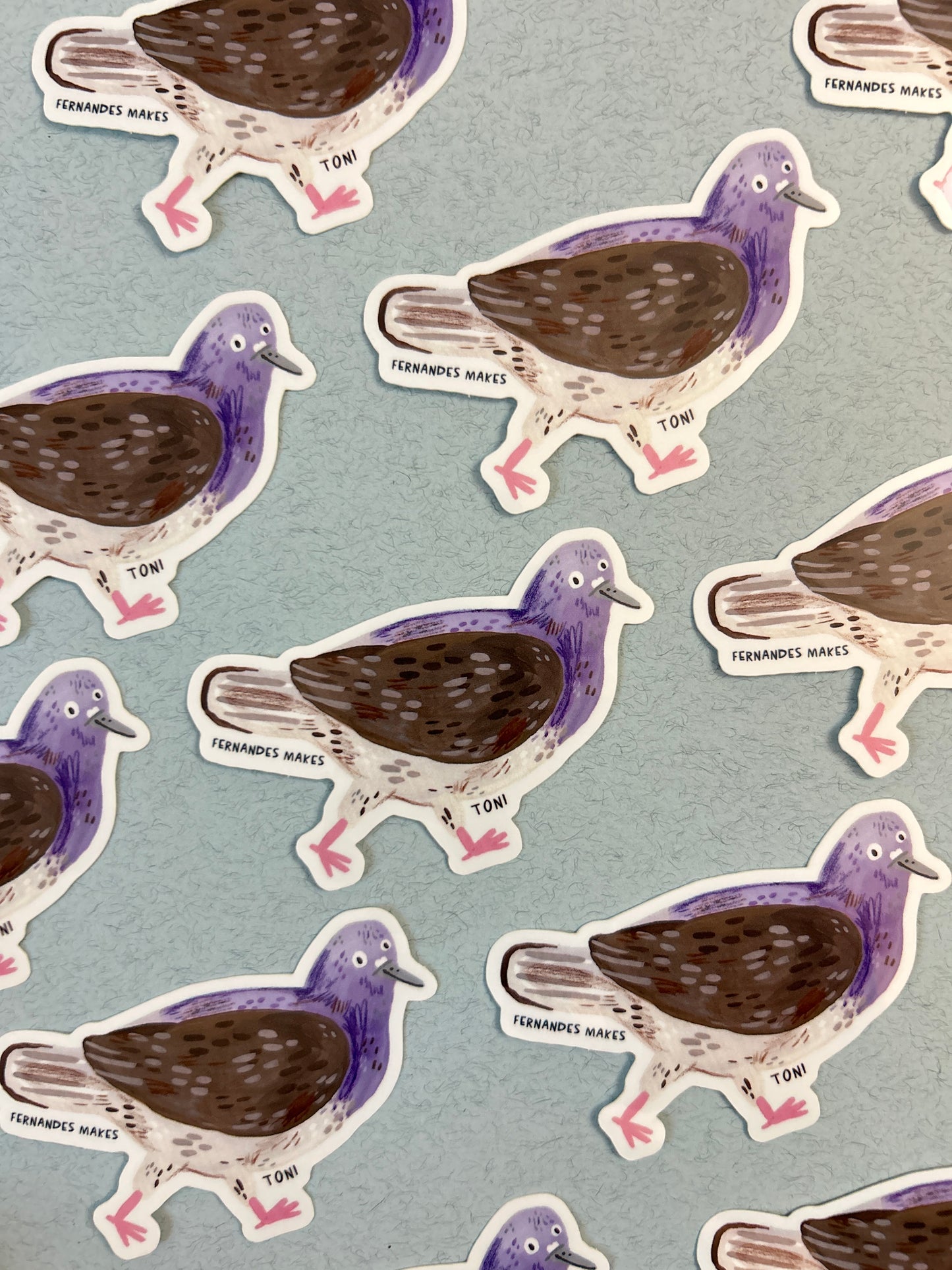 Pigeon Vinyl Stickers (Vol. 3 / 17 New Pigeons)