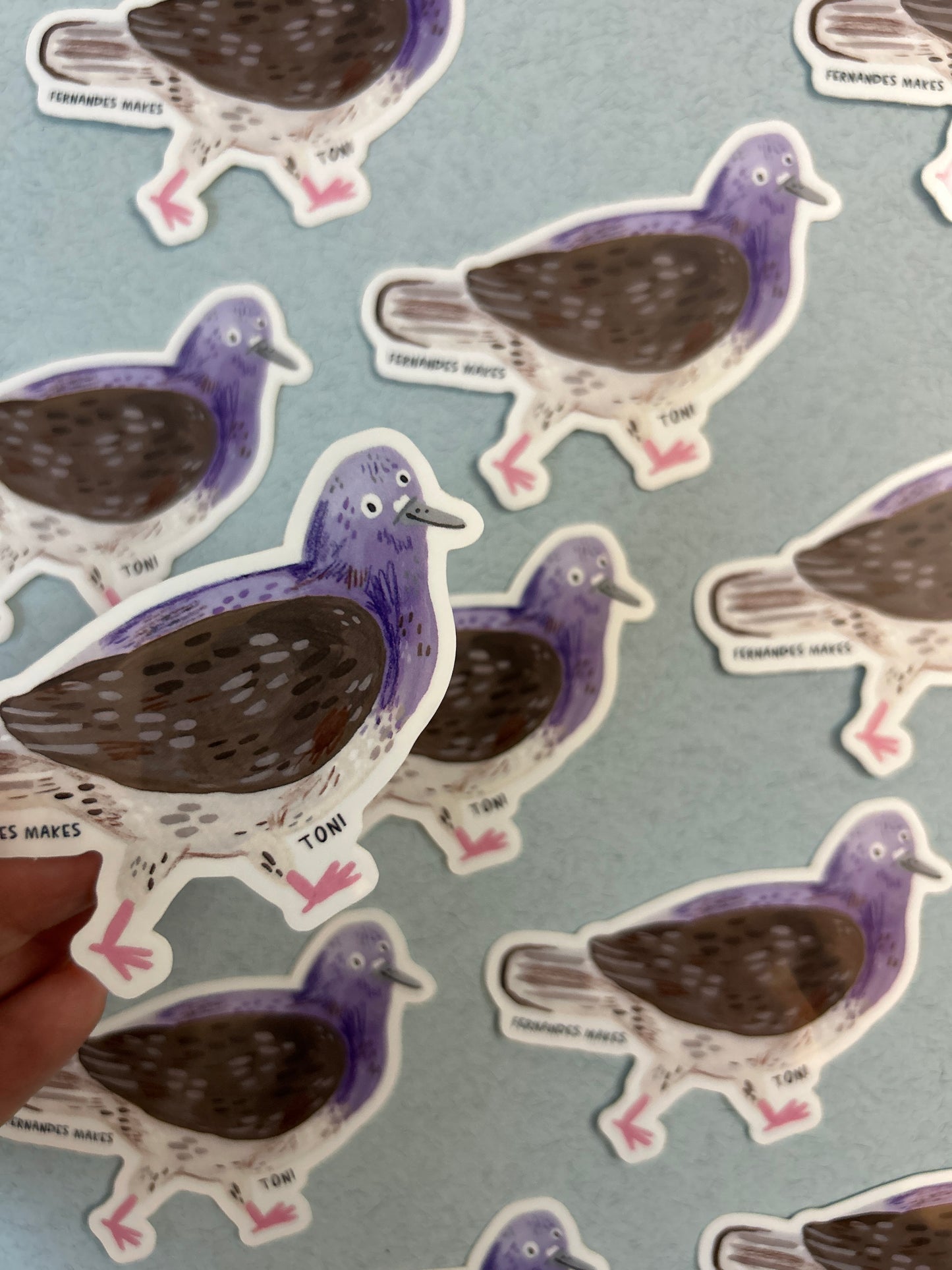 Pigeon Vinyl Stickers (Vol. 3 / 17 New Pigeons)
