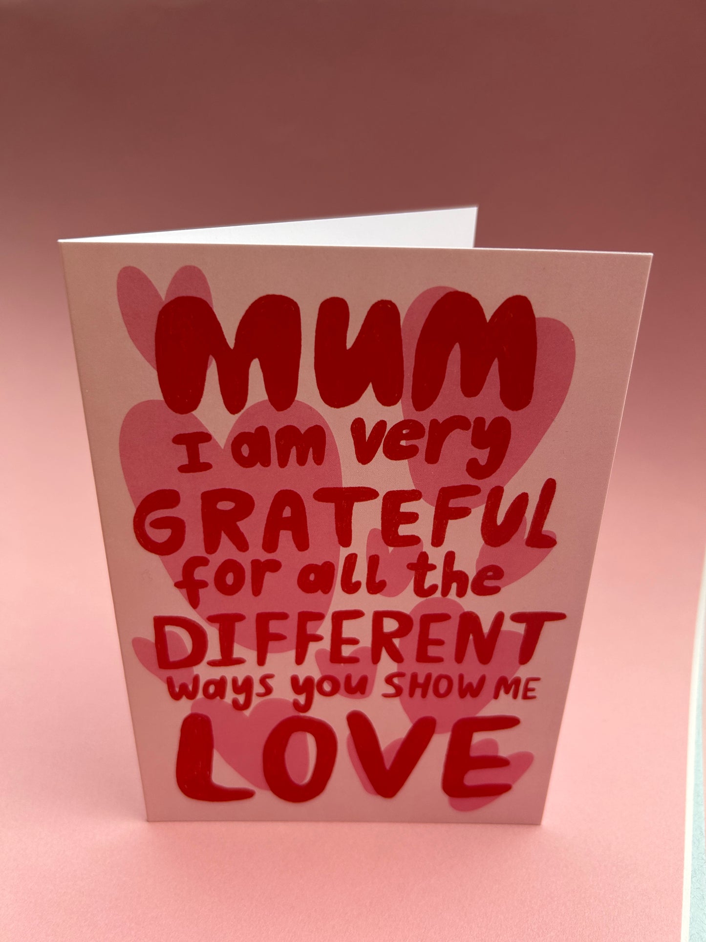Mum Different Ways Greeting Card