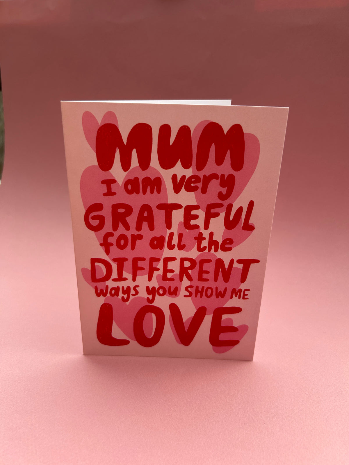 Mum Different Ways Greeting Card