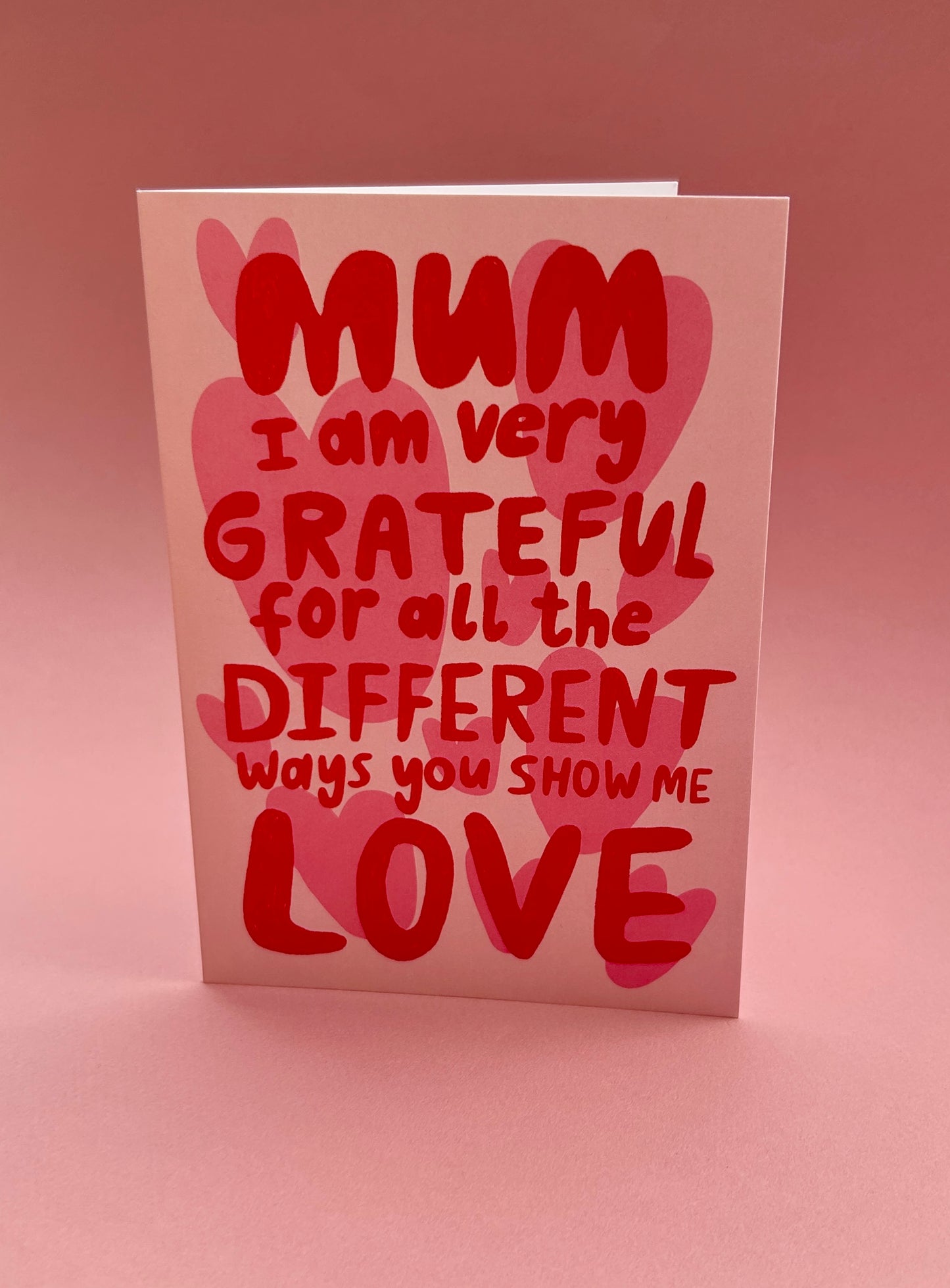 Mum Different Ways Greeting Card