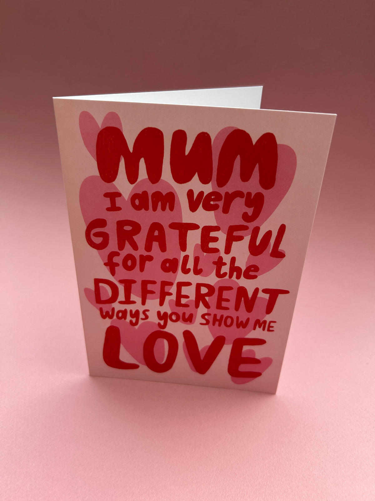 Mum Different Ways Greeting Card