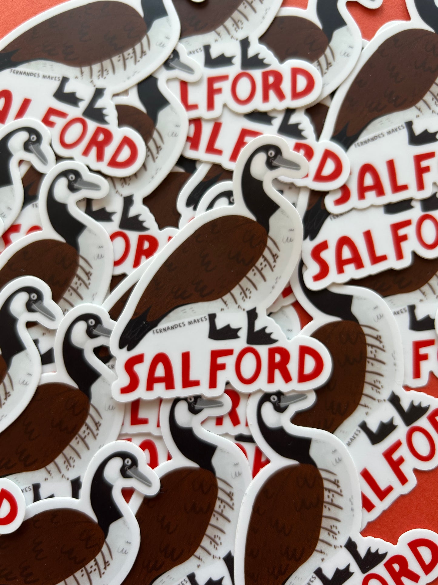 Salford Goose Vinyl Sticker