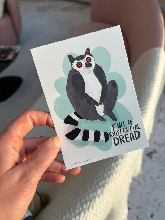 Full Of Dread Lemar Postcard