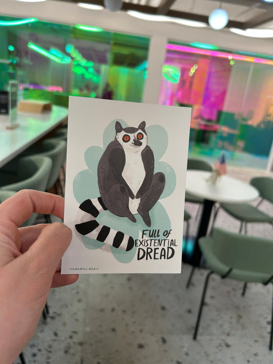 Full Of Dread Lemar Postcard