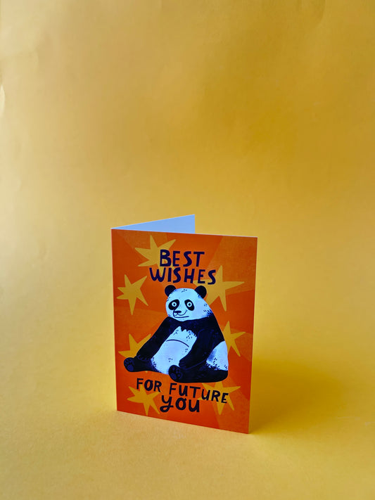Best Wishes For Future You Greeting Card