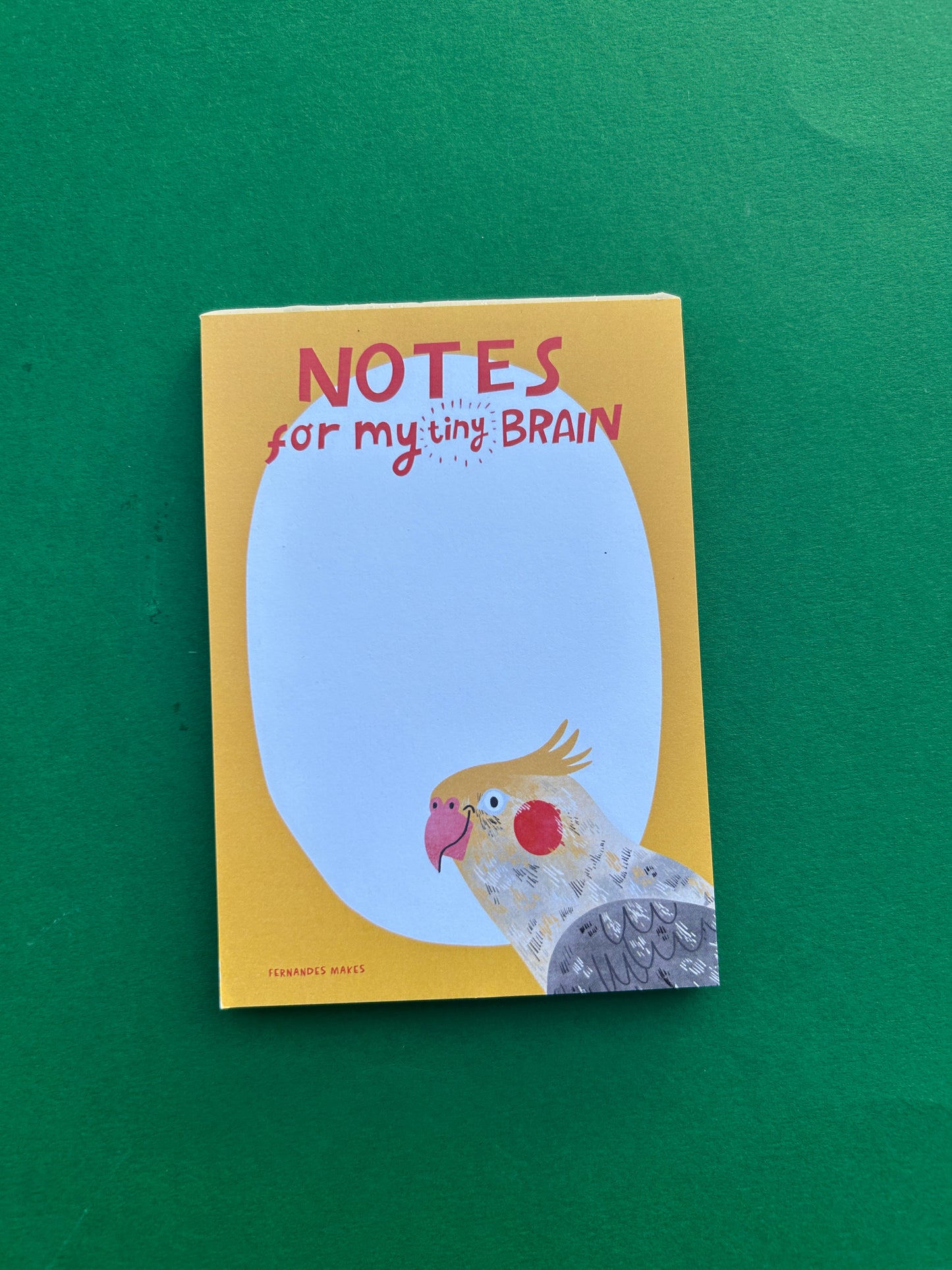 Notes for My Tiny Brain Notepad