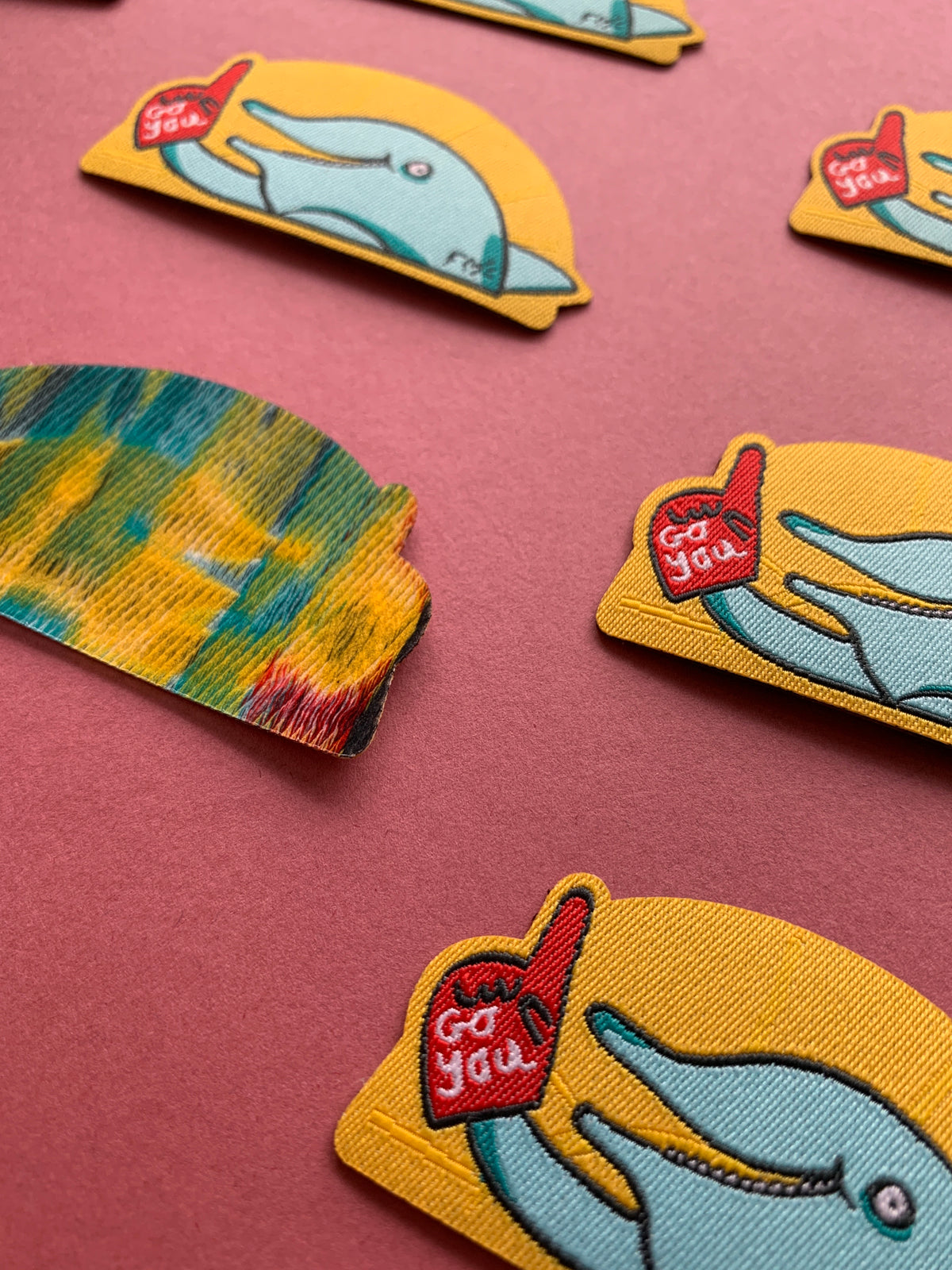 Endorphin Dolphin Woven Patch