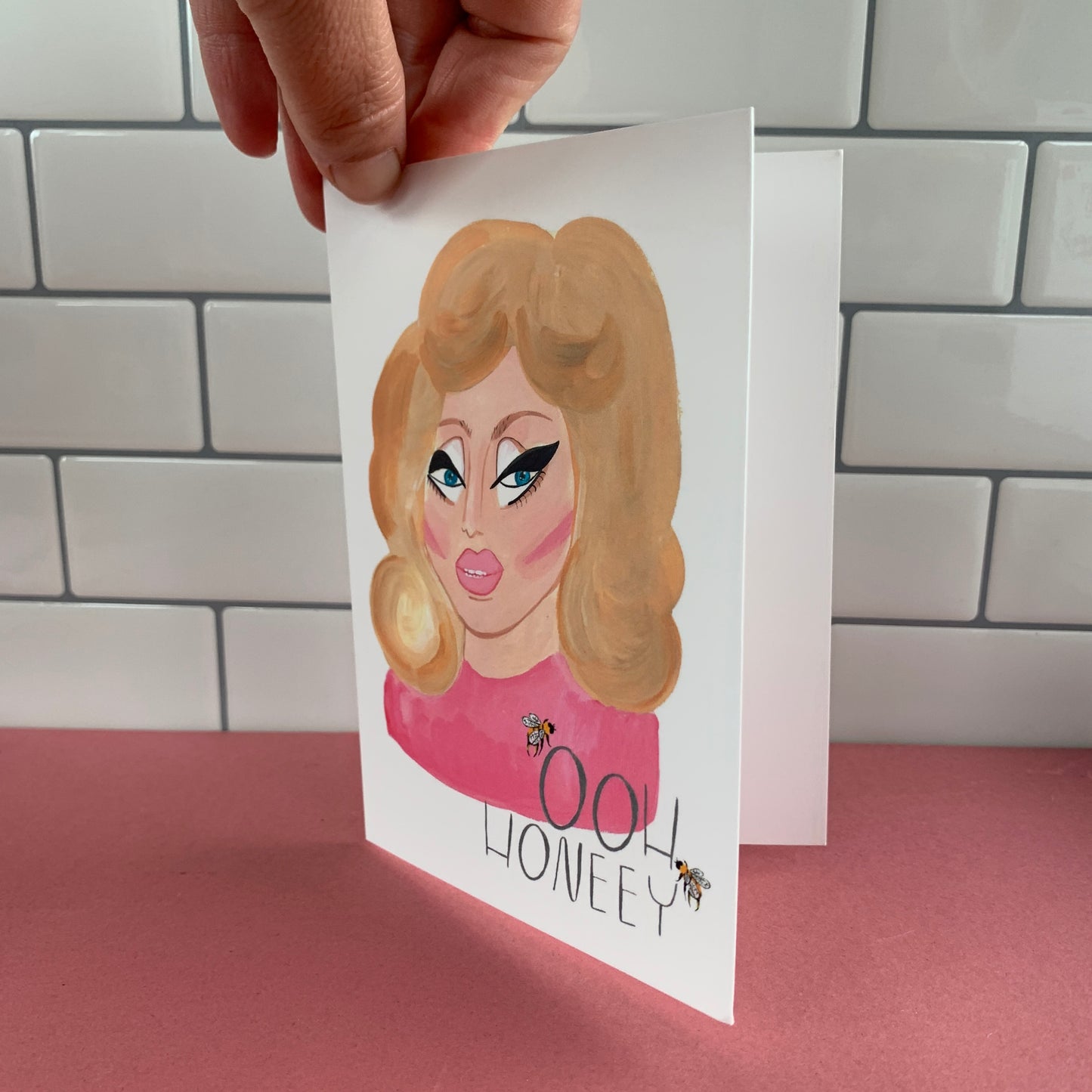 Ooh Honeey Trixie Mattel Greeting Card