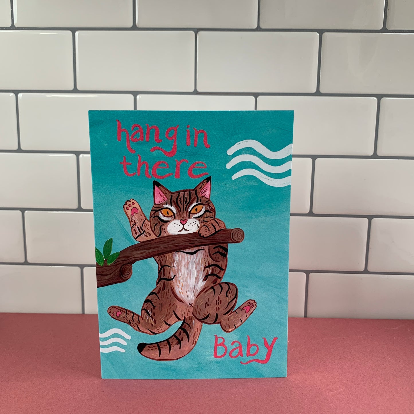 Hang In There Baby Greeting Card