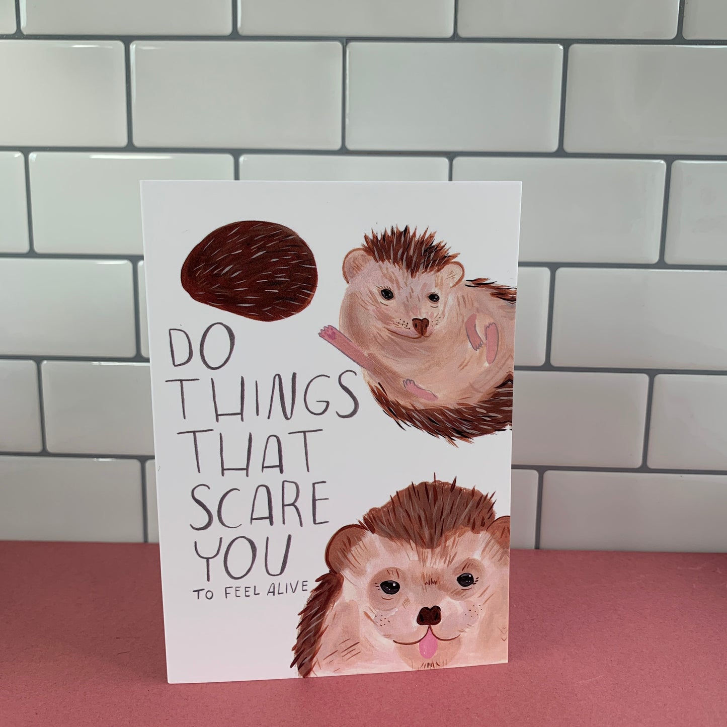 Do Things That Scare You Greeting Card
