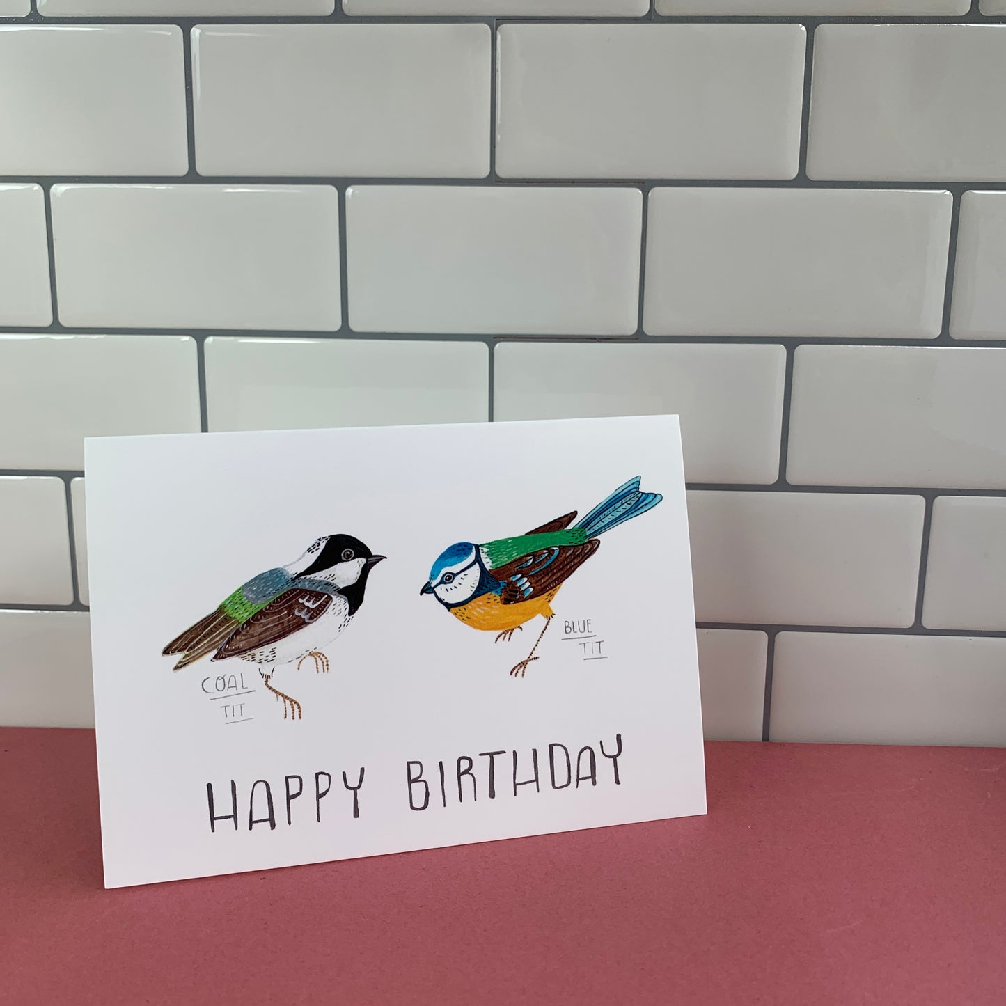 Pair of Tits Birthday Greeting Card