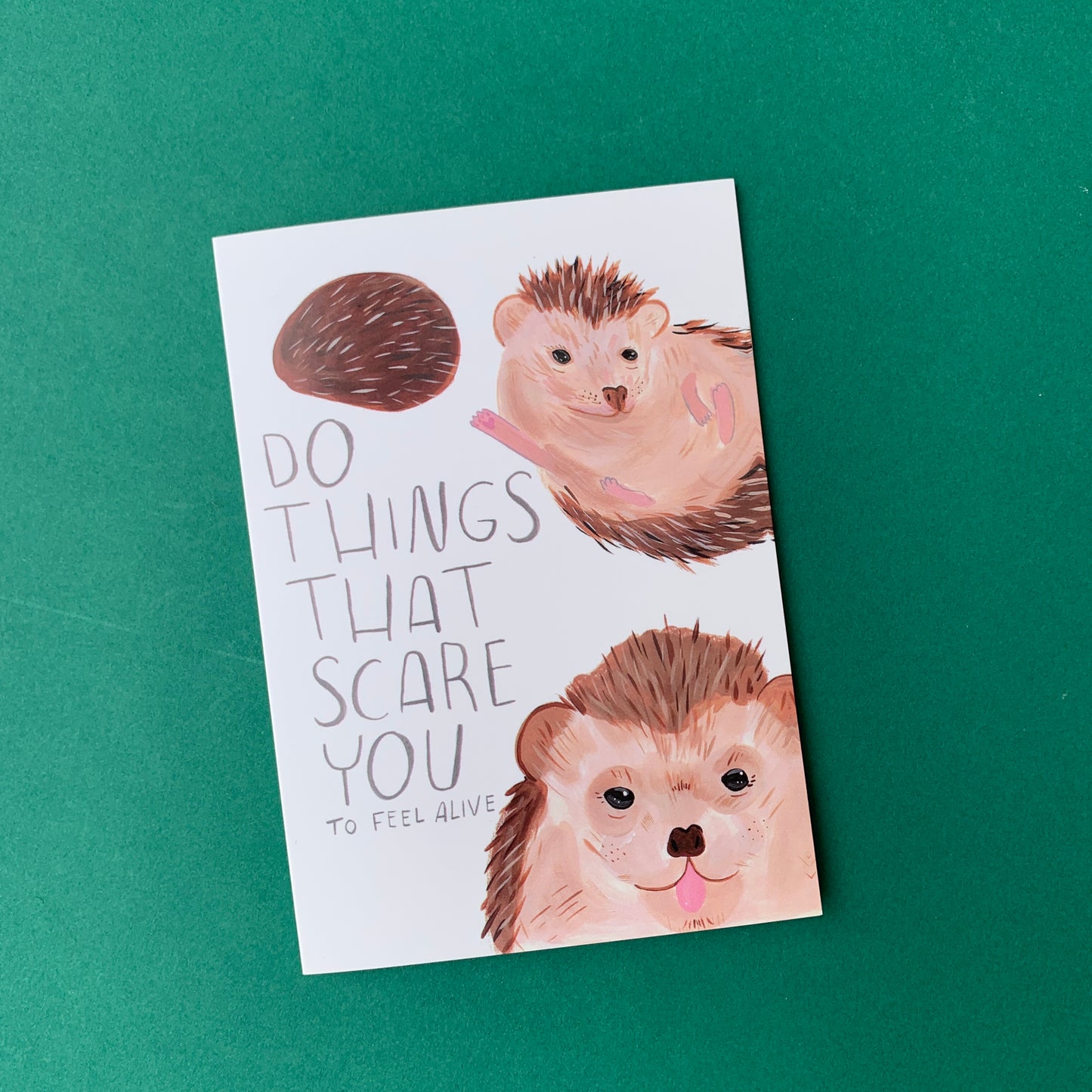 Do Things That Scare You Greeting Card