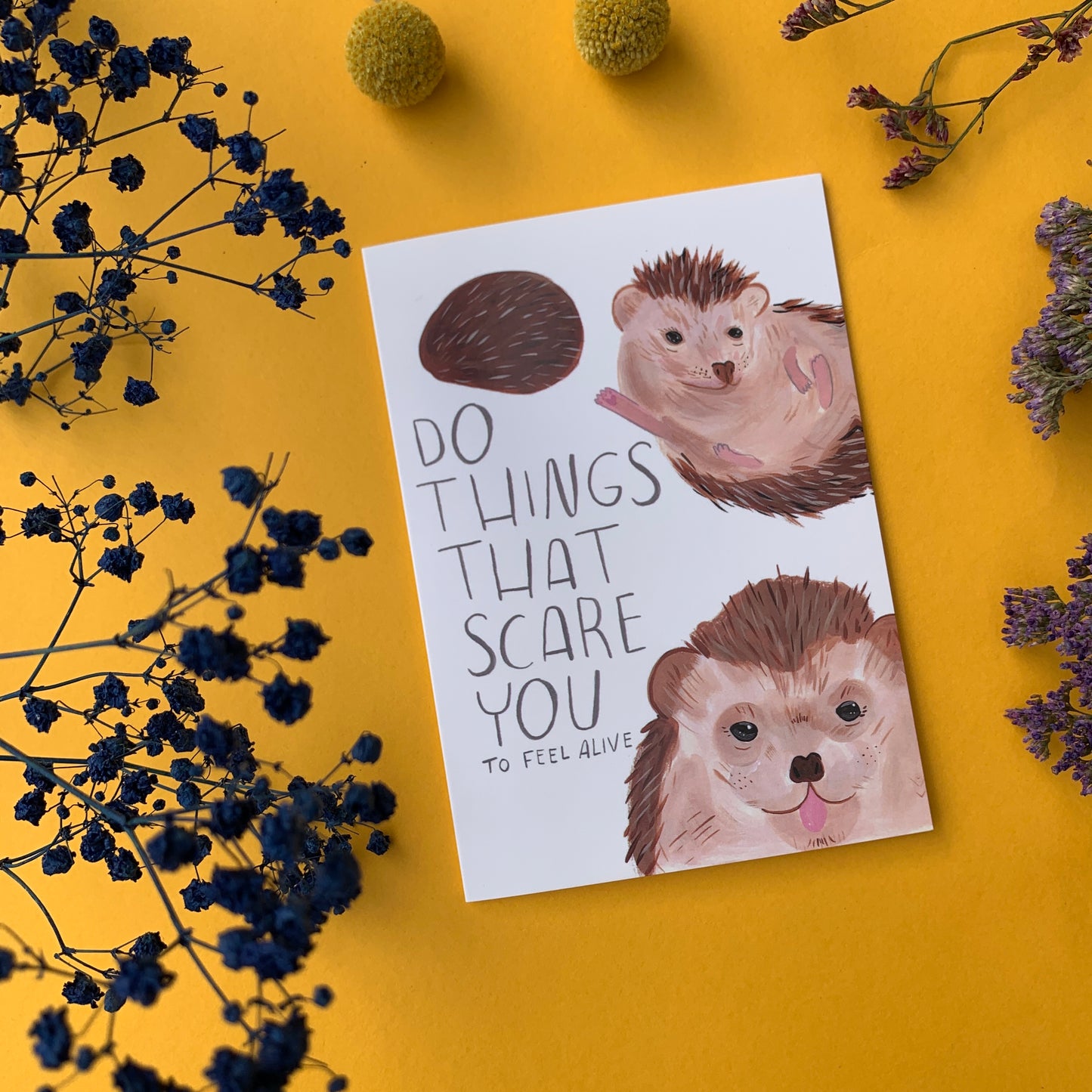 Do Things That Scare You Greeting Card