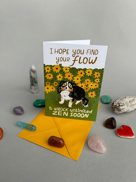 Find Your Flow Greeting Card