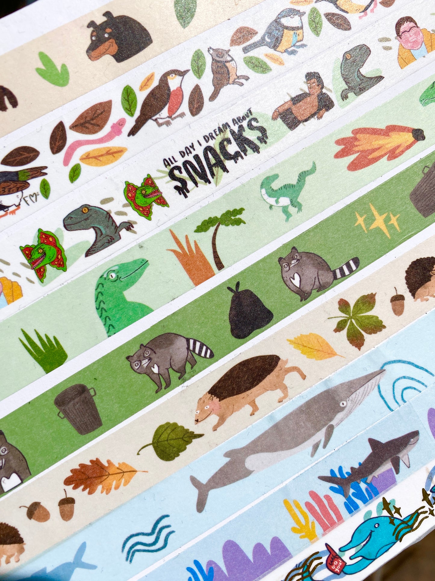Washi Tape / 9 designs