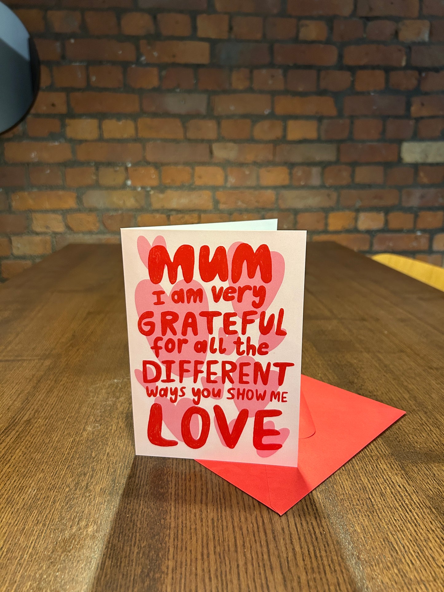 Mum Different Ways Greeting Card