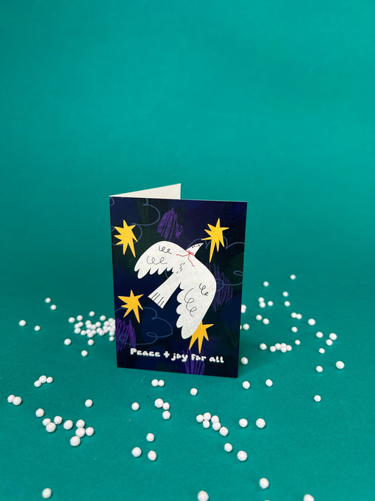 Peace and Joy For All Greeting Card