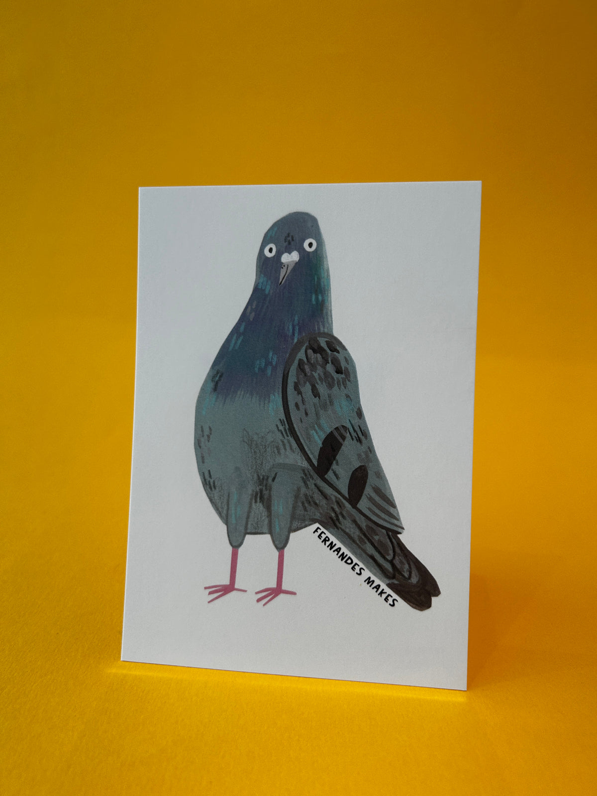 Happy Pigeon Pal / Barnaby / Postcard