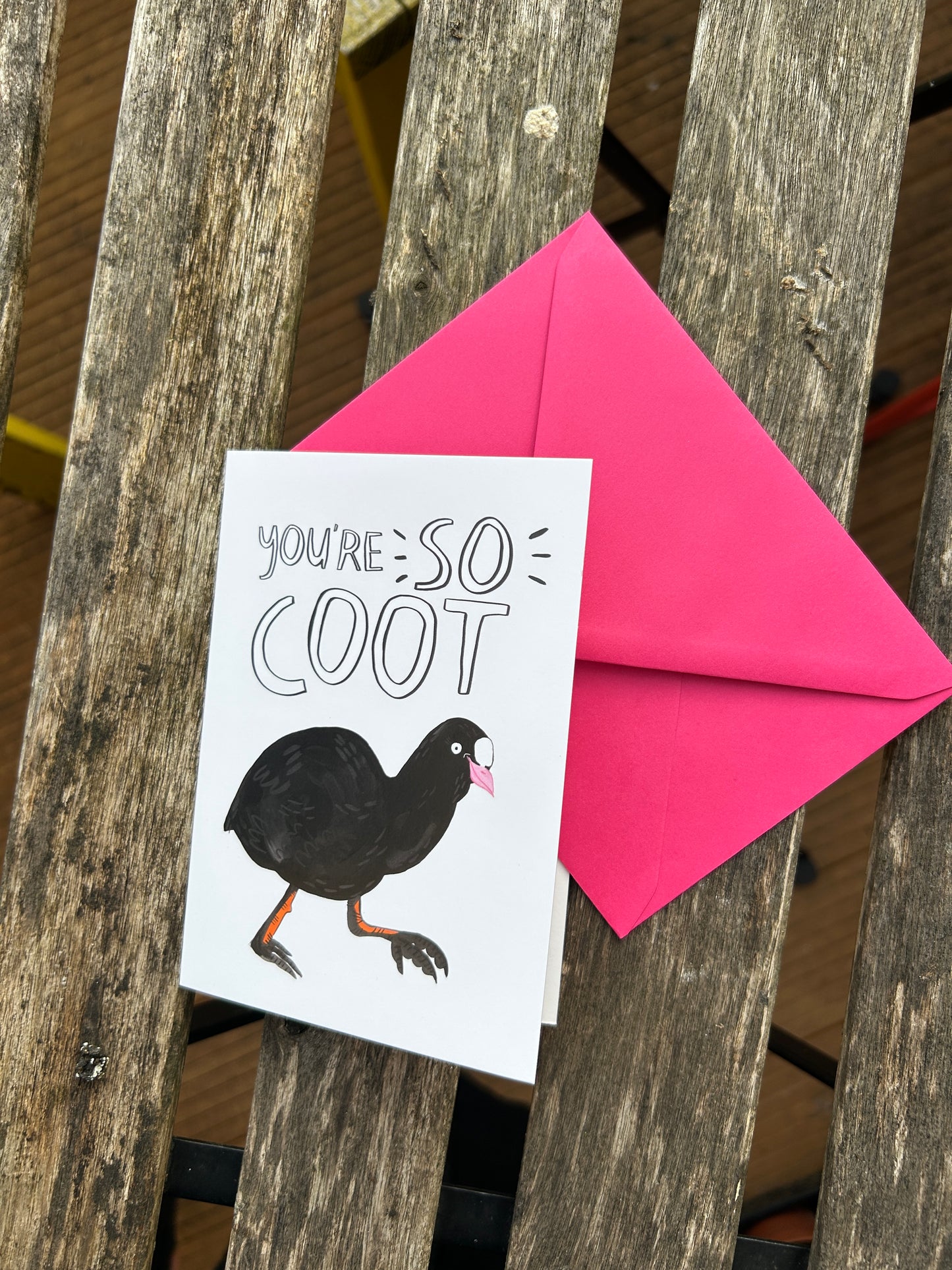 You're So COOT Duck Greeting Card