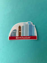Manchester Skyline Sticker by Fernandes Makes