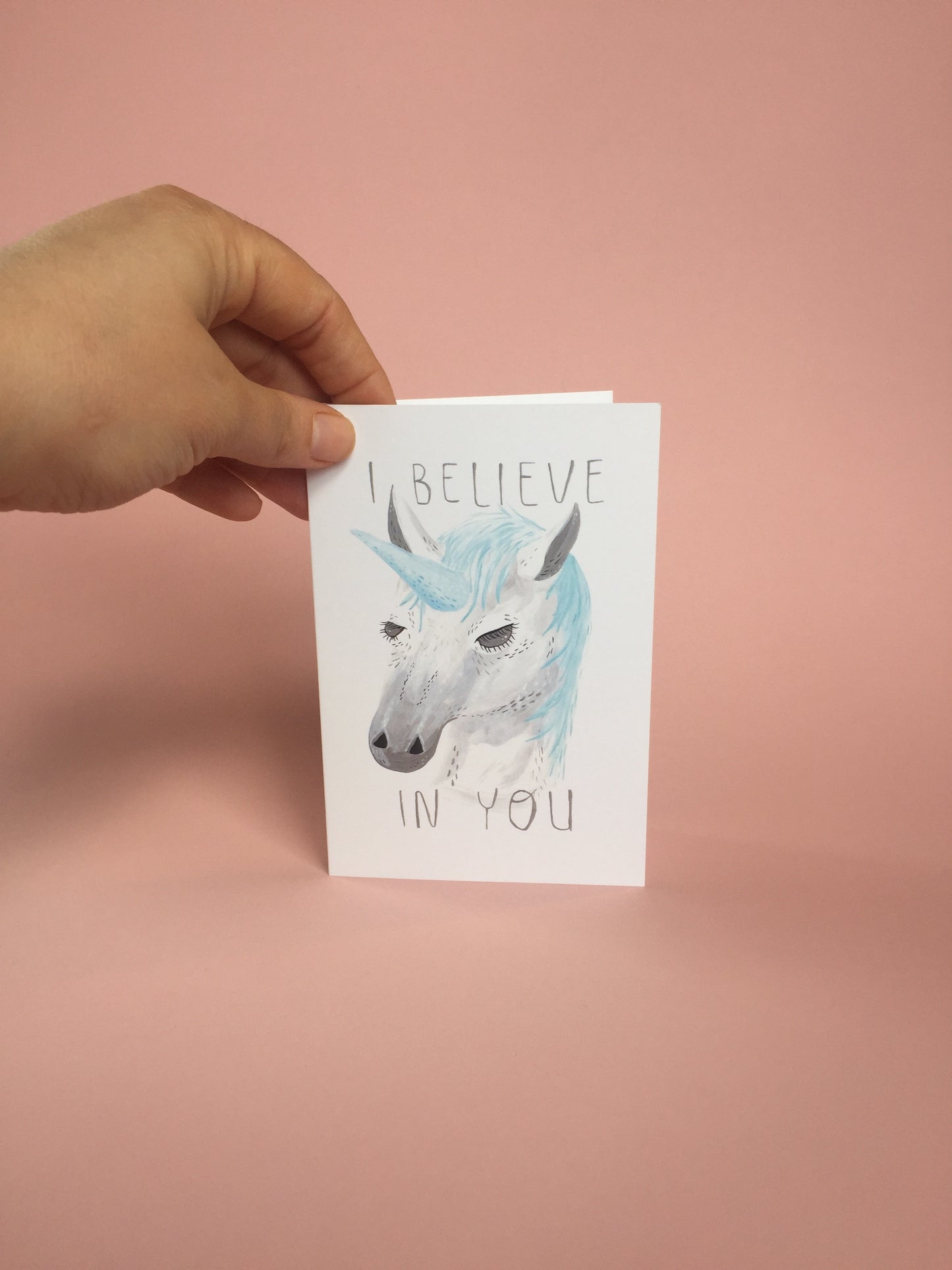 I Believe In You Unicorn Greeting Card