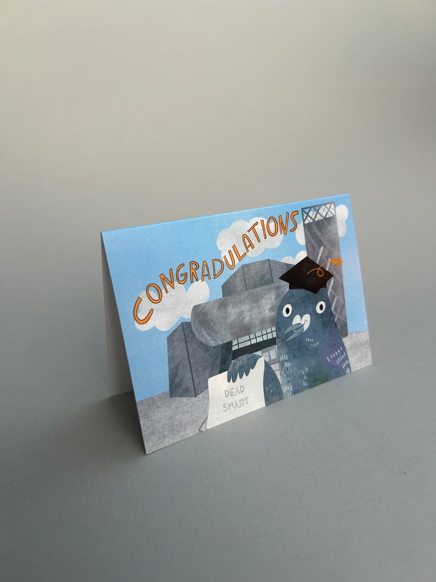 Congradulations Pigeon Greeting Card / Graduation
