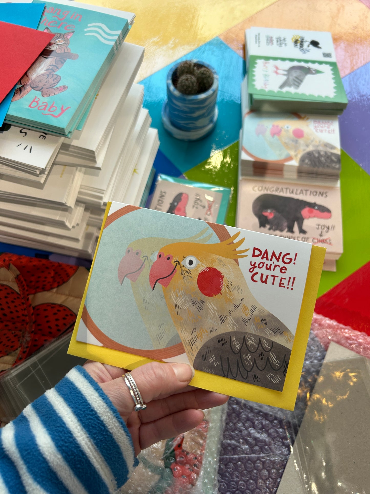 Dang You're Cute!! Greeting Card