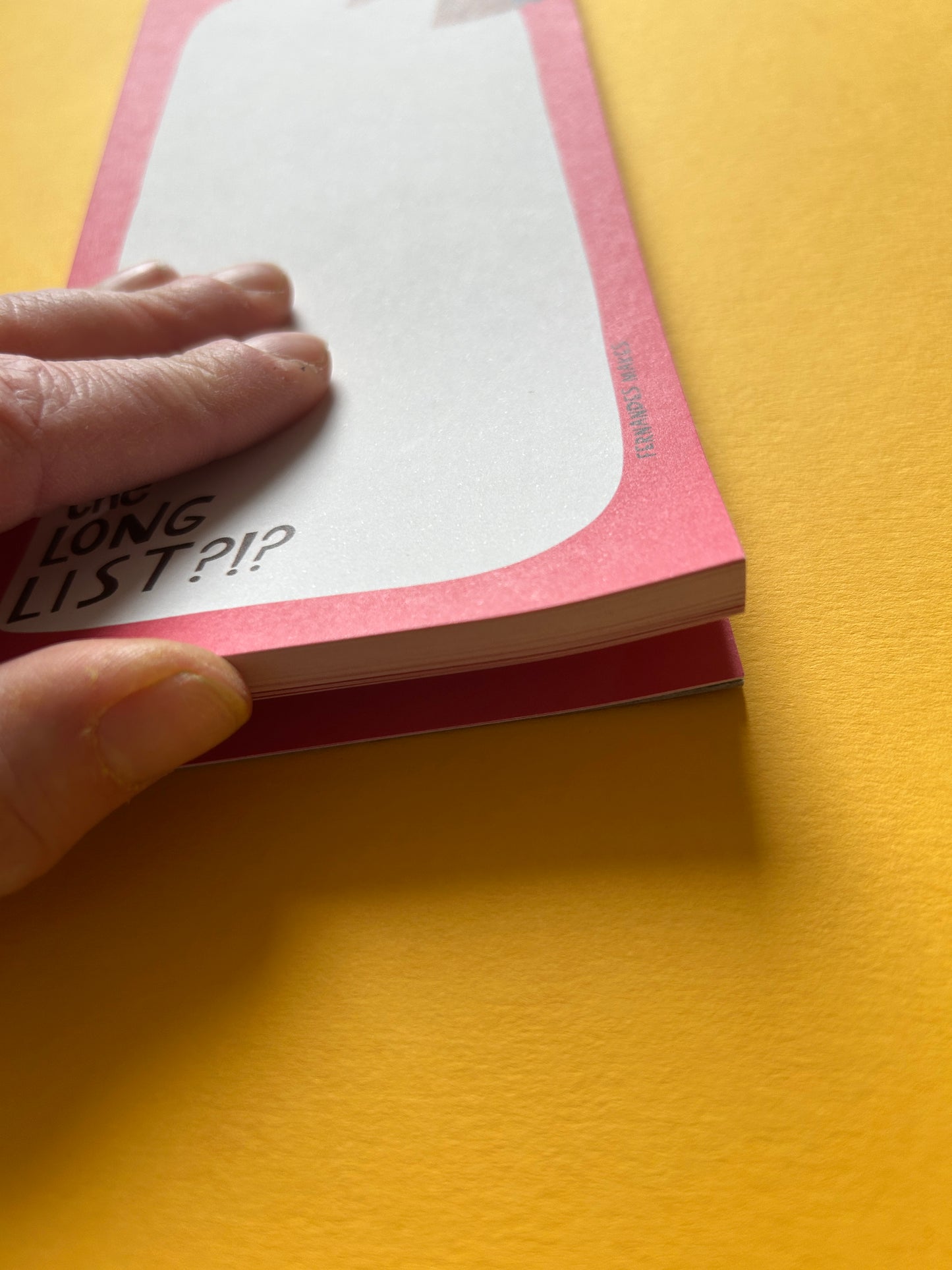 Why The Long List Horse DL Notepad
