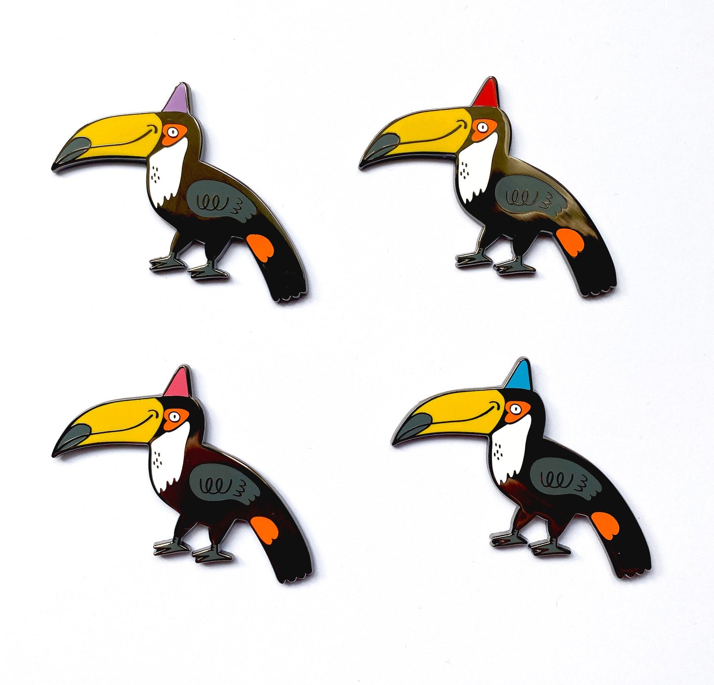 Toucan Enamel Pin