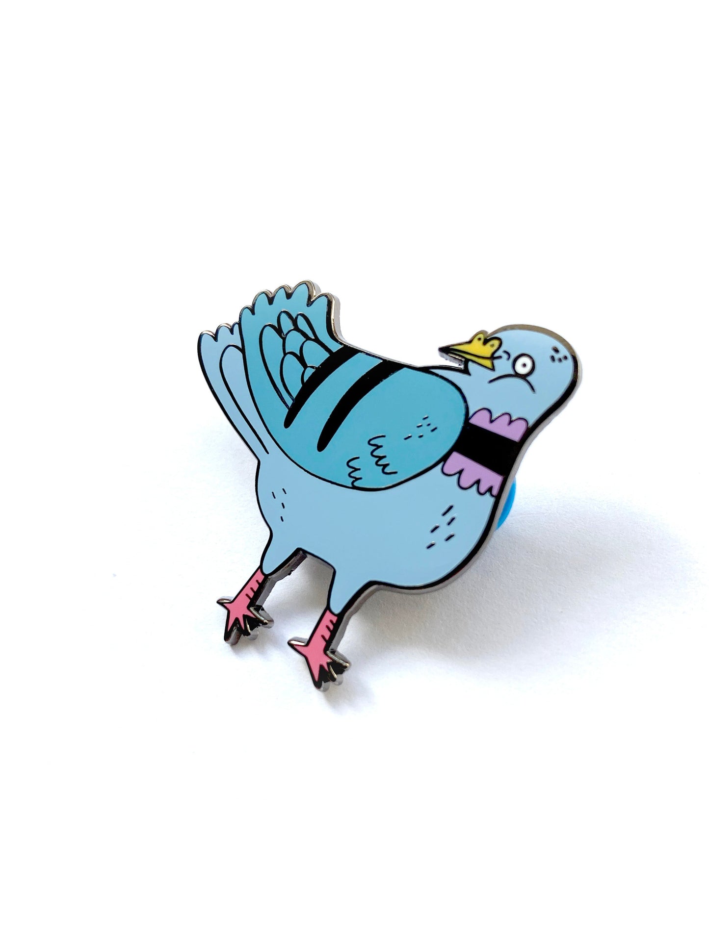 Pigeon Enamel Pin