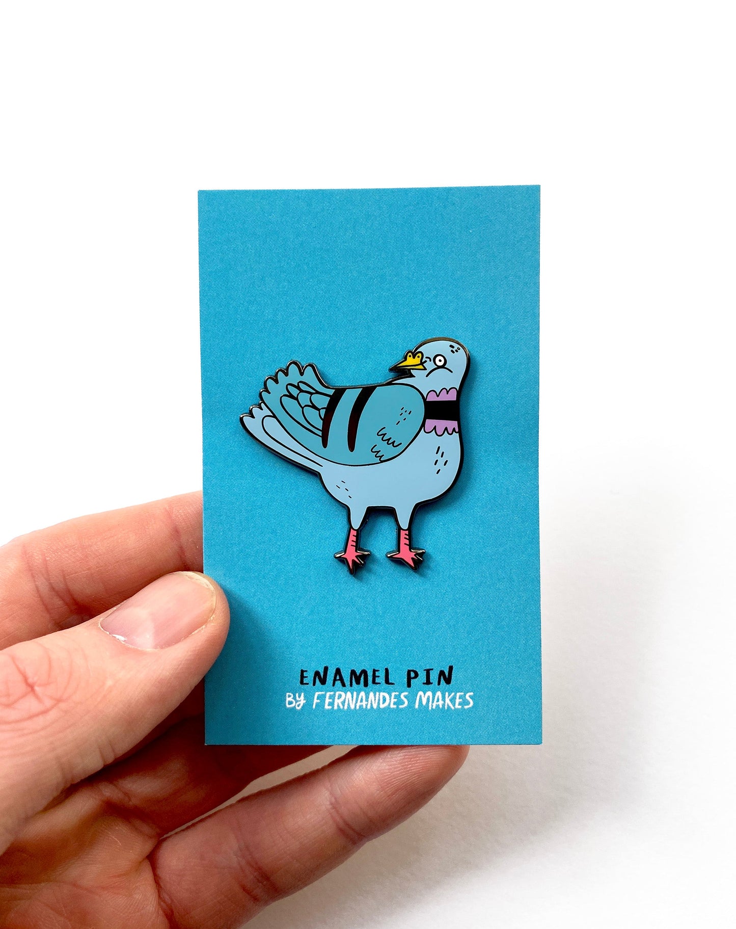Pigeon Enamel Pin